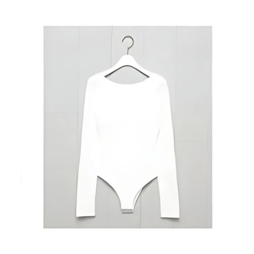H BEAUTY&YOUTH <H>COTTON TERECO BODYSUITS/ボディスーツ