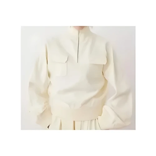 HeRIN.CYE Half zip knit pullover