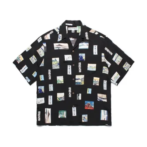 WACKO MARIA 葛飾北斎 S/S HAWAIIAN SHIRT