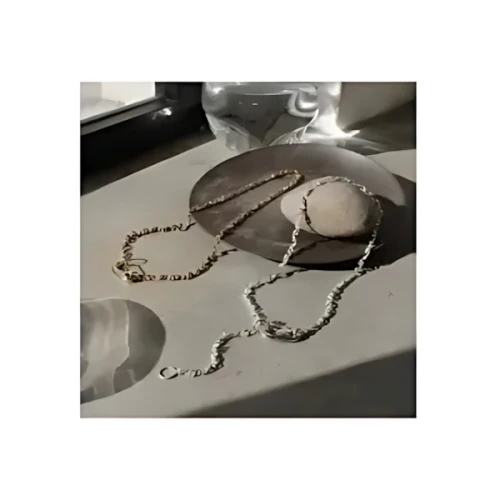 Soierie Figue clip slim necklace