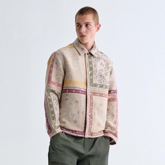 KITH NYC ペイズリーコーチジャケット