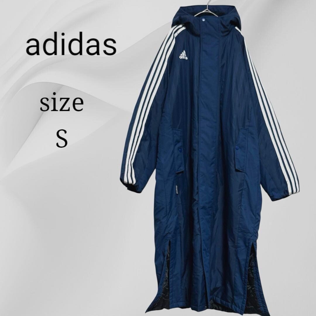 adidas ベンチコート ロング