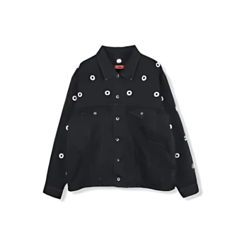 FNNL EYELET DENIM JACKET