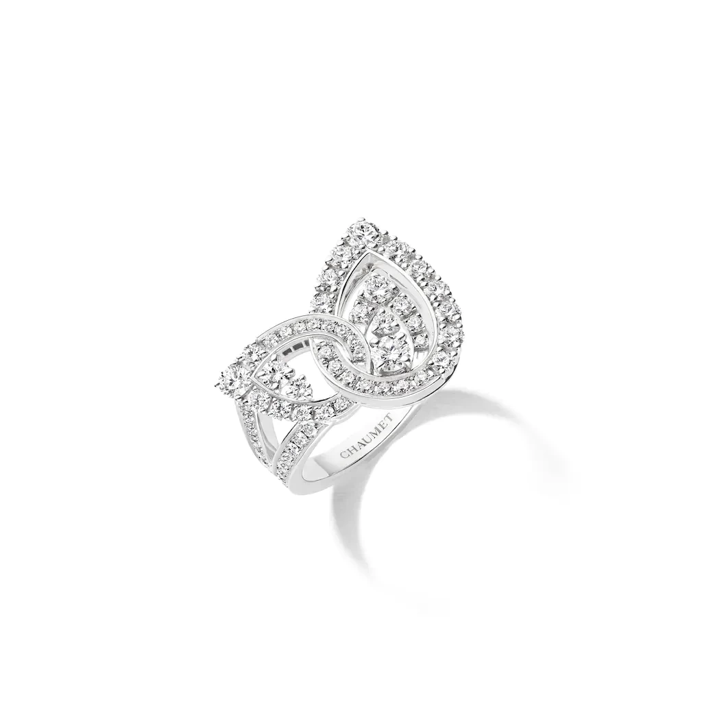 CHAUMET 「ジョゼフィーヌ」コレクション デュオ エターナル リング