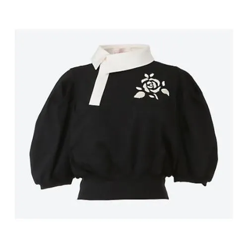 VIVIANO ラグビーシャツ Hand Embroidered Rugby Shirt