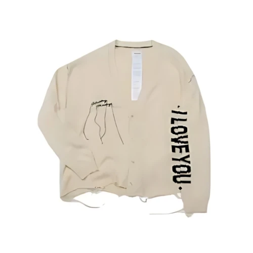 Doublet MEN HIDDEN MESSAGE CARDIGAN 20SS21KN29