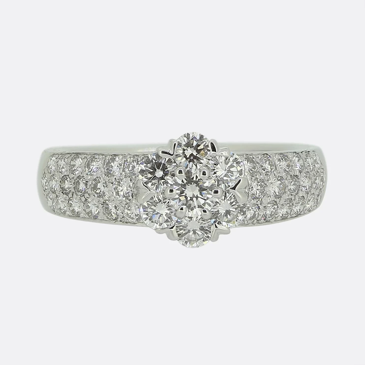 Van Cleef & Arpels Fleurette Diamond Ring