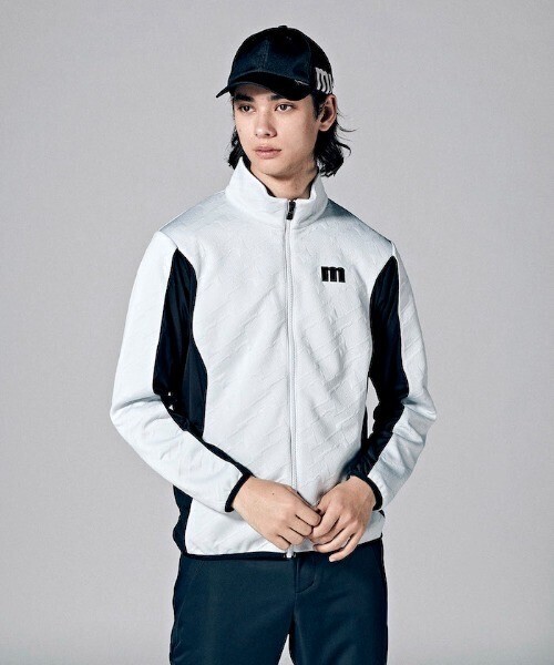 Munsingwear 【ENVOY】バイアスmロゴキルトジャカードミドラー