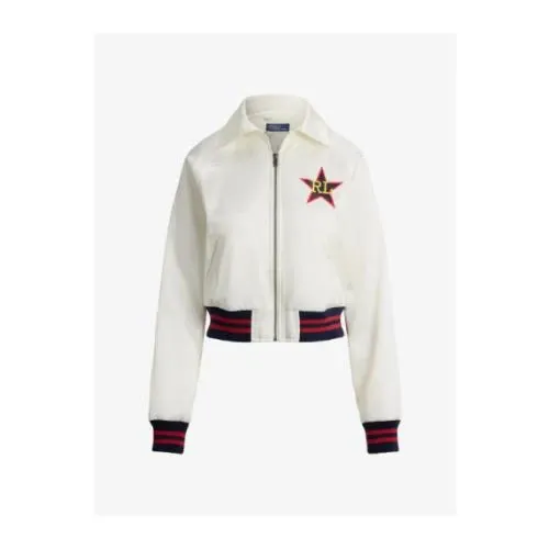 POLO RALPH LAUREN star-embroidered bomber jacket