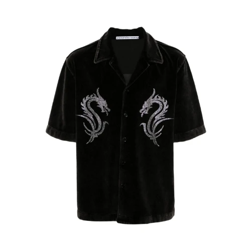 Alexander Wang Dragon Hotfix ベロア シャツ