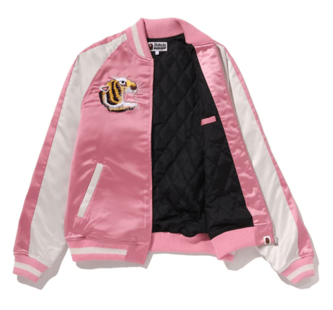 A BATHING APE TIGER SOUVENIR JACKET