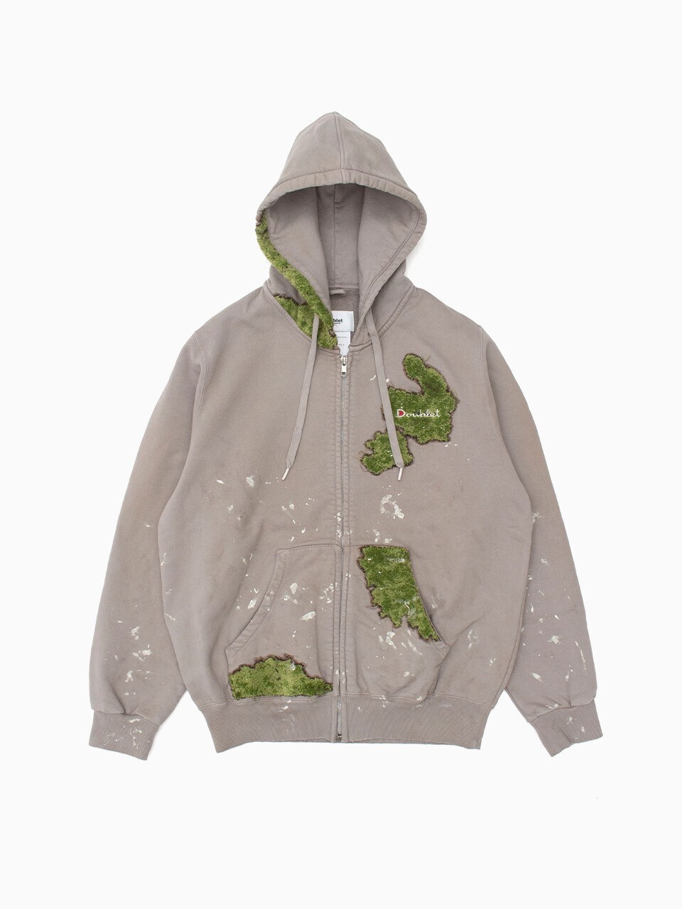 doublet MOSS-GROWN EMBROIDERY HOODIE