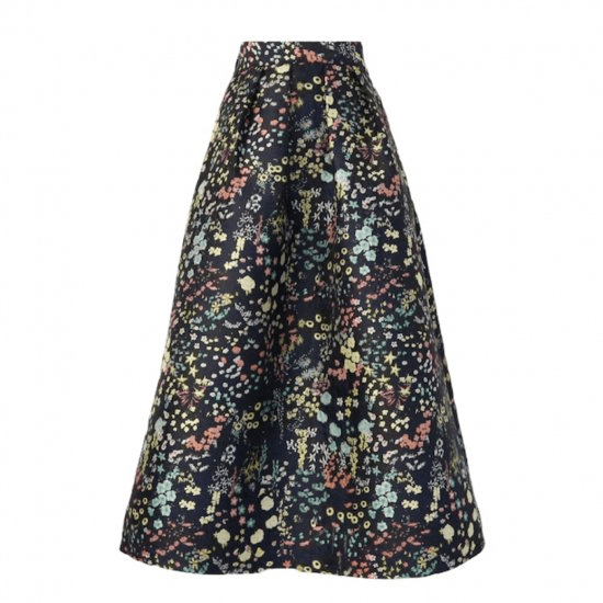 BayBee lady Jacquard skirt(flower pattern)