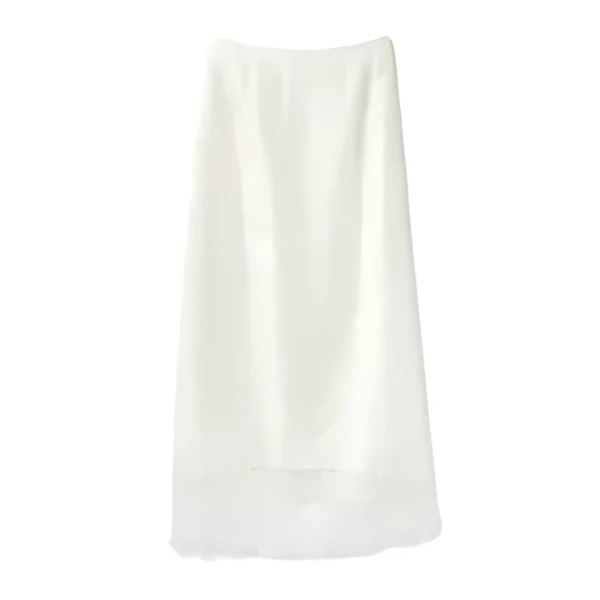 loin. silk lace skirt