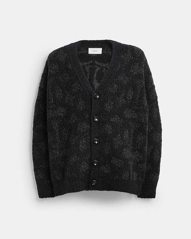 COACH Signature Cardigan