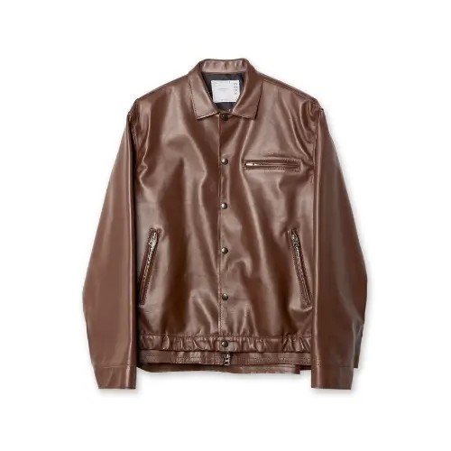 sacai Leather Blouson