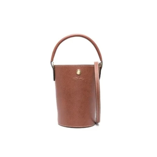 LONGCHAMP Épure レザーバケットバッグ XS