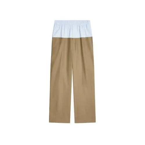 DRIES VAN NOTEN コントラストウエスト パンツ