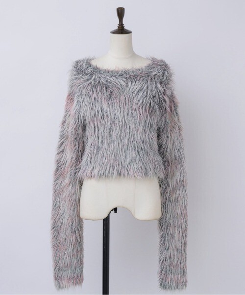 musubore glitter & feather yarn NT