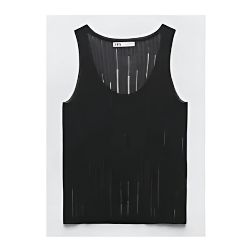 ZARA オープンニット トップス