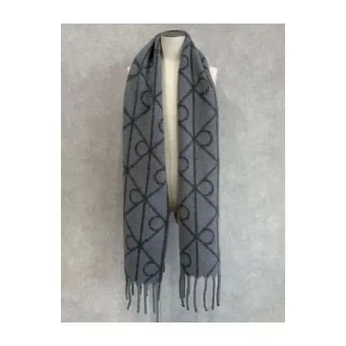 Calvin Klein AOP BRUSHED HW SCARF