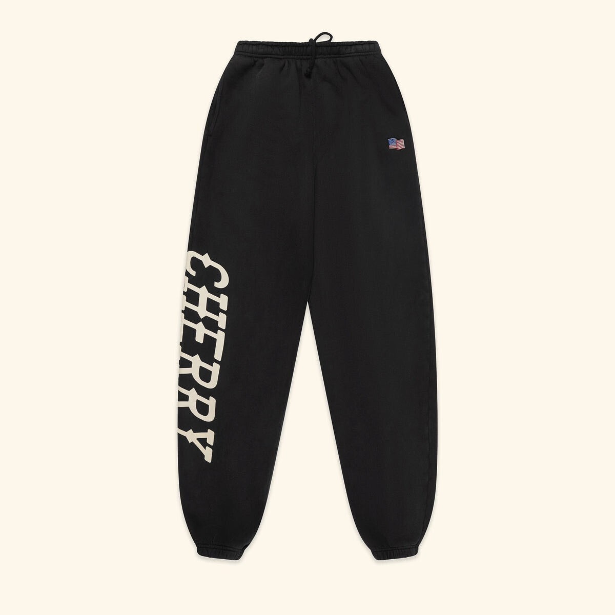 CHERRY LA Hollywood Classic Sweatpants (Vintage Black)