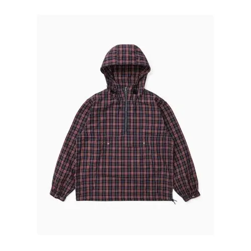 Khakis Cotton Plaid Anorak Red