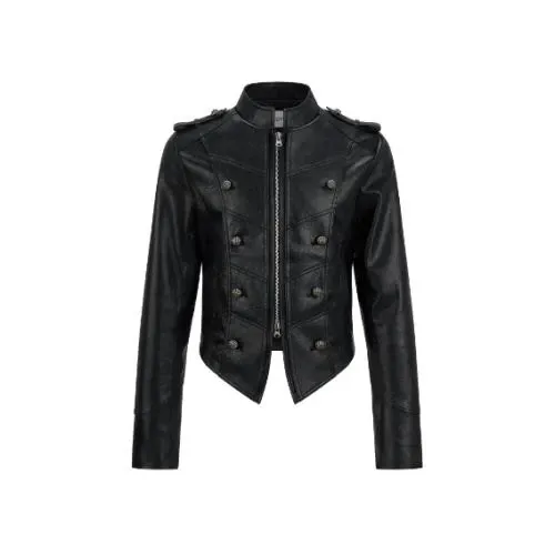 LECYTO Napoleon Leather Jacket