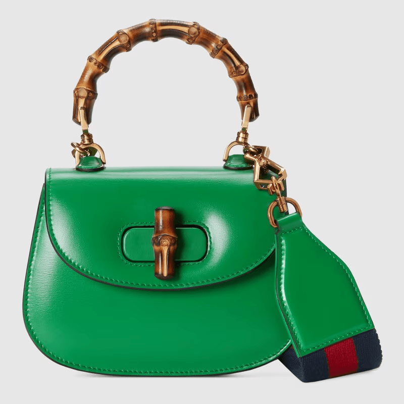 GUCCI 〔グッチ バンブー 1947〕ミニ トップハンドルバッグ