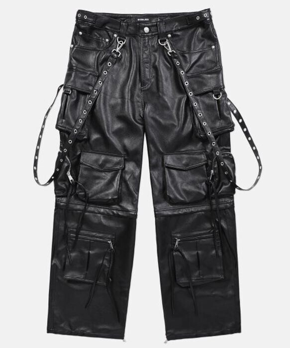 BADBLOOD Bonnie Leather 2Way Cargo Pants