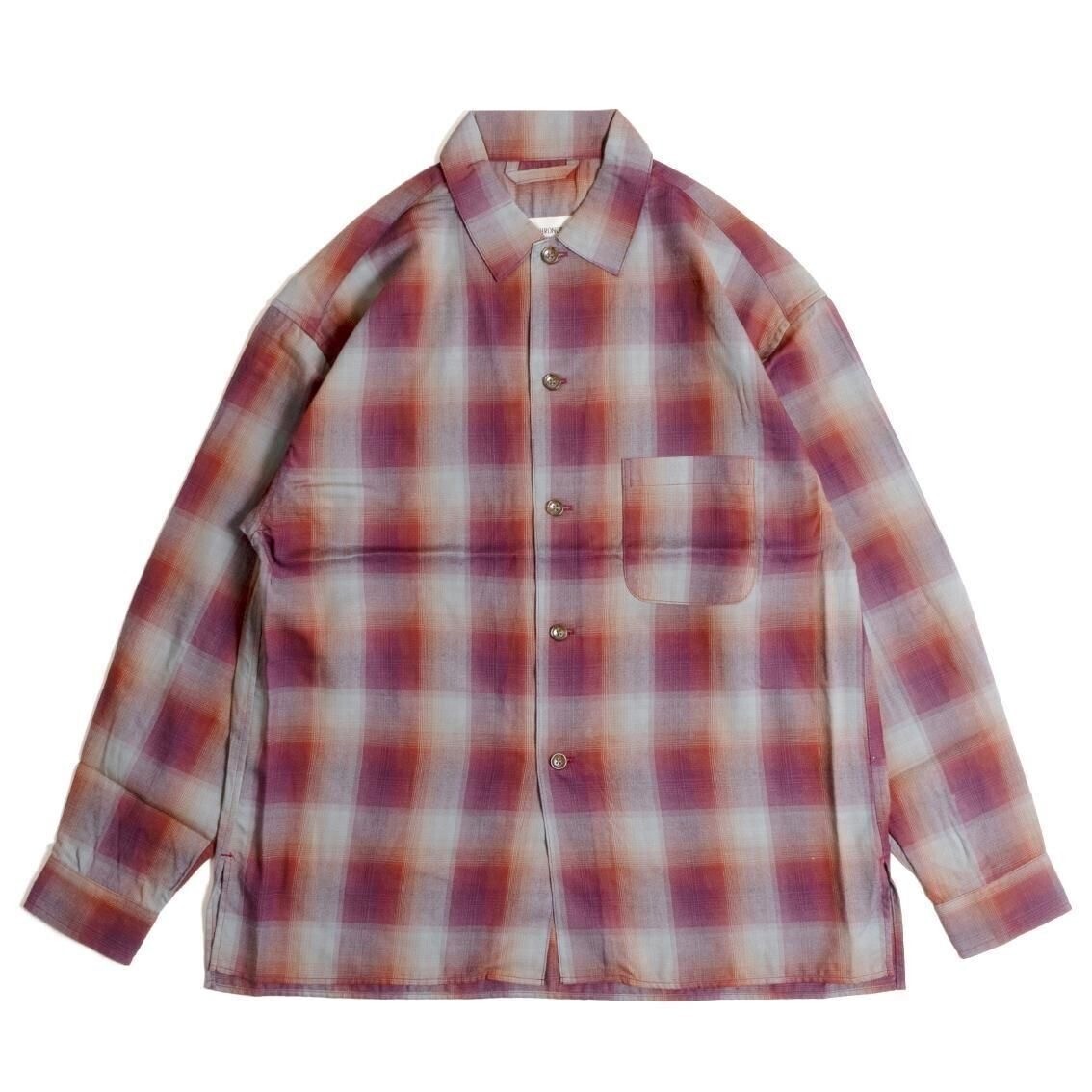 ANACHRONORM RELUX OPEN COLOR CHECK SHIRTS