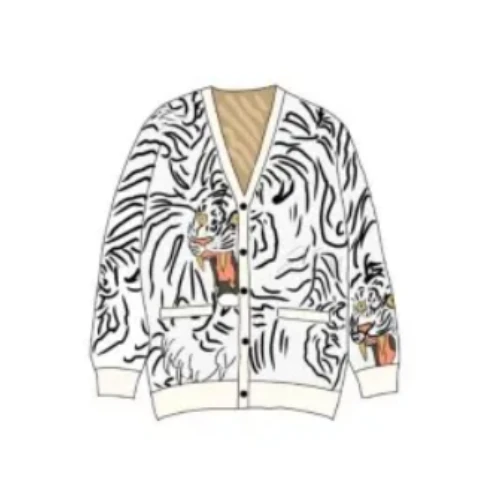 WACKO MARIA TIMLEHI / JACQUARD CARDIGAN (TIMLEHI-WM-KN13)