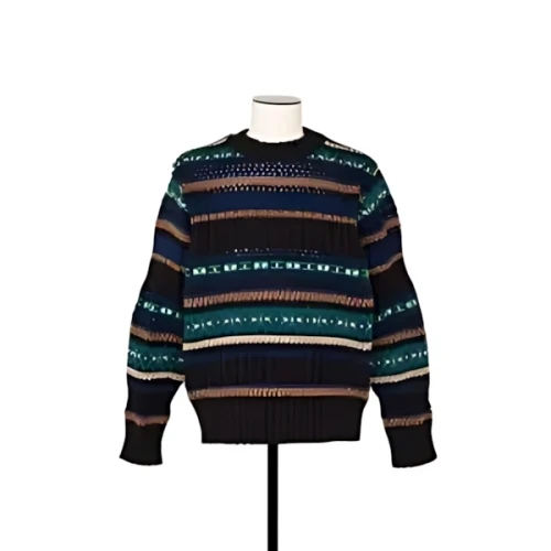 sacai Mesh Knit Pullover