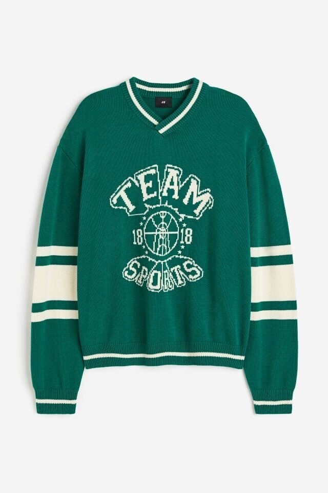 H&M ルーズフィット Vネックセーター