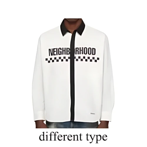 NEIGHBORHOOD TIE SHIRT LS