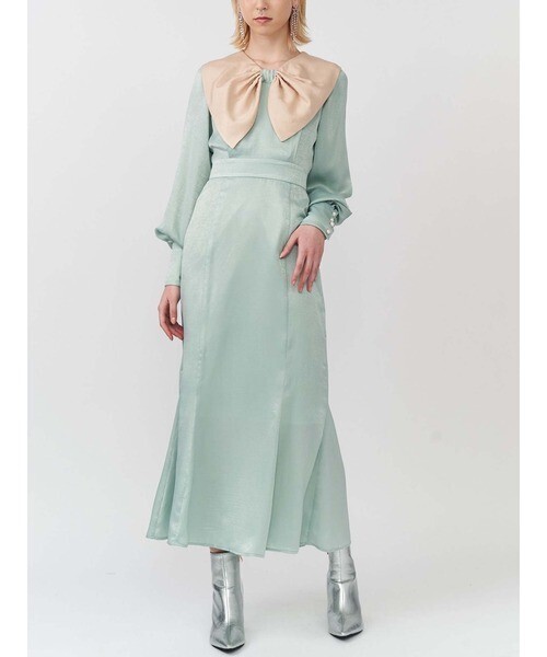 PAMEO POSE Big Bow Dress