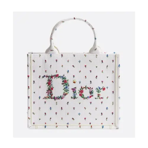 DIOR Dioramour Small Dior Book Tote with Strap
