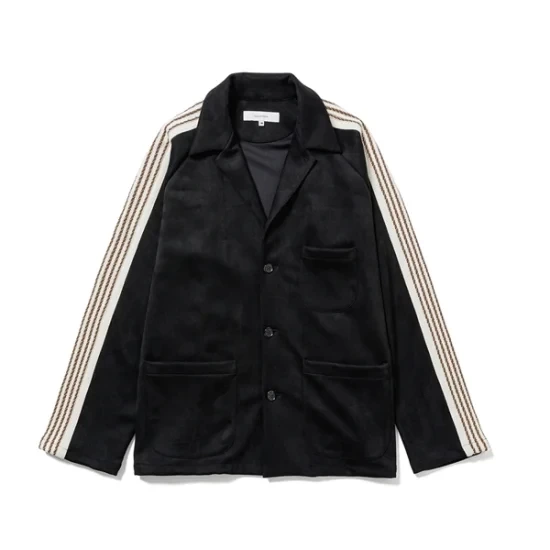 JOINT WORKS FAUX SUEDE TRACK LAPEL JK