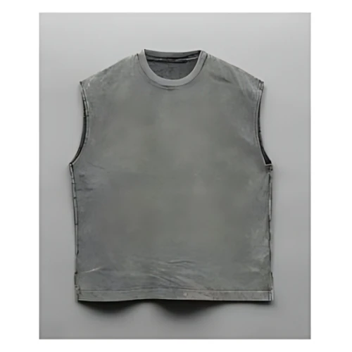 MAISON SPECIAL Chemical Over-Dye Prime-Over Sleeveless T-Shirt