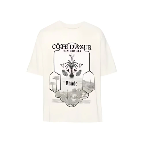 Rhude AZUR MIRROR TEE