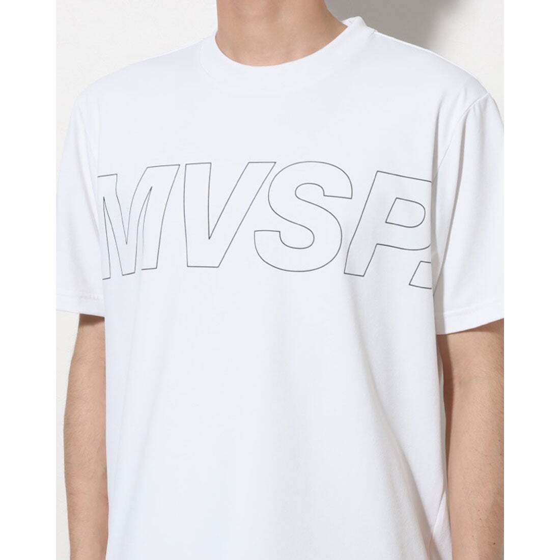 DESCENTE メンズ 半袖機能Tシャツ ビックロゴ ショートスリーブシャツ