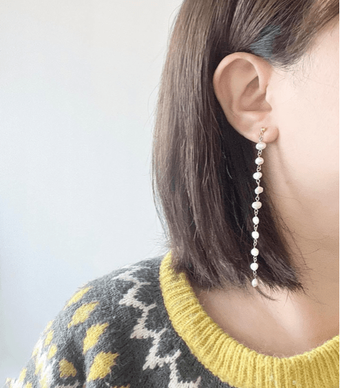 ひよこ屋 真珠屋さんのツヤ玉淡水パールアクセサリー
