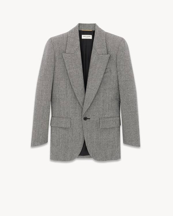 SAINT LAURENT ジャケット（プリンスオブウェールズフランネル）