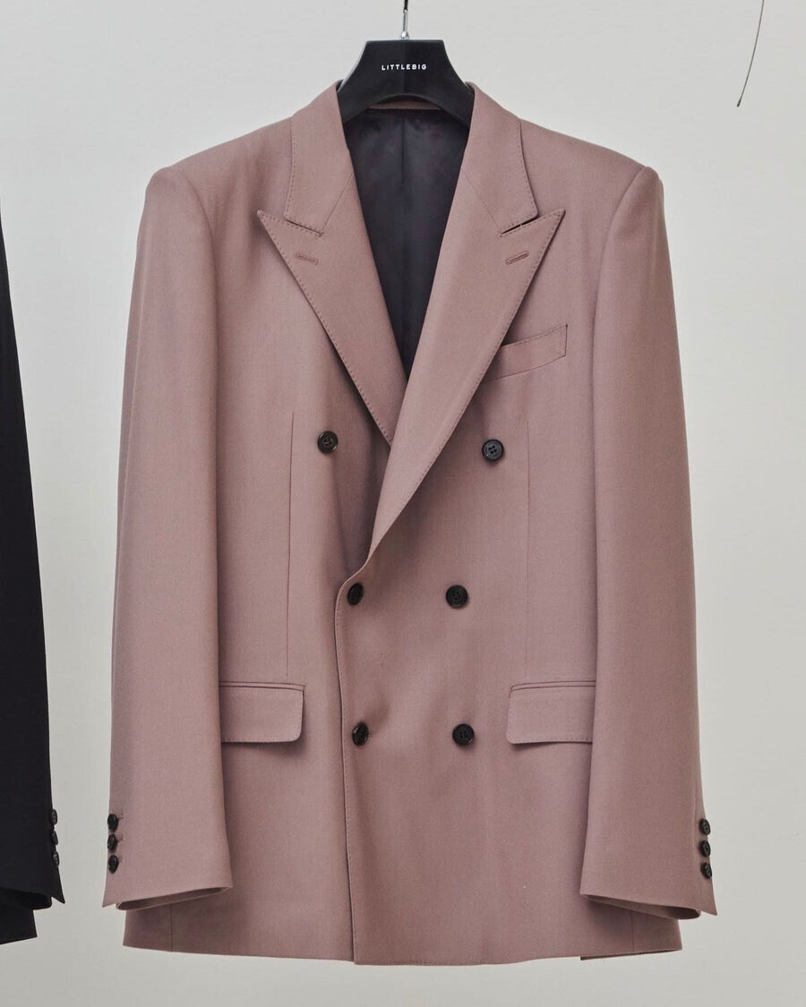 LITTLEBIG Fly Front Jacket(Pink)