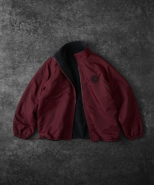 kutir 2WAY REVERSIBLE NYLON BOA BLOUSON