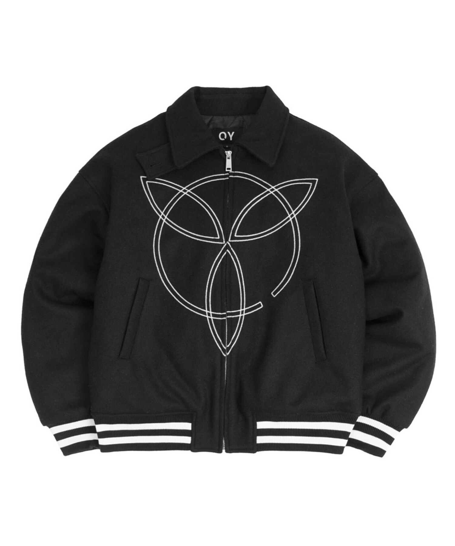 OY SYMBOL LOGO WOOL JACKET/シンボル ロゴ ウール ジャケット