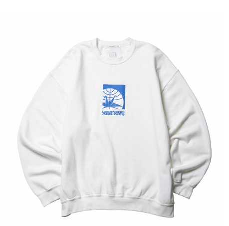 Liberaiders AIRLINE CREWNECK メンズ トレーナー フロスト加工 裏起毛スウェット