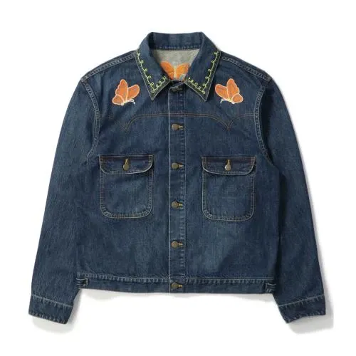 NEEDLES Papillon Emb. Jean Jacket