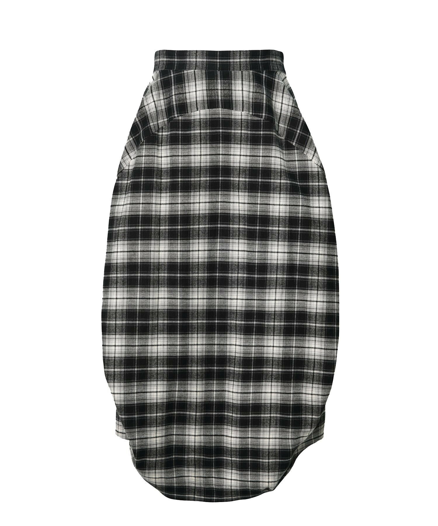 ANREALAGE BALL CHECK SKIRT