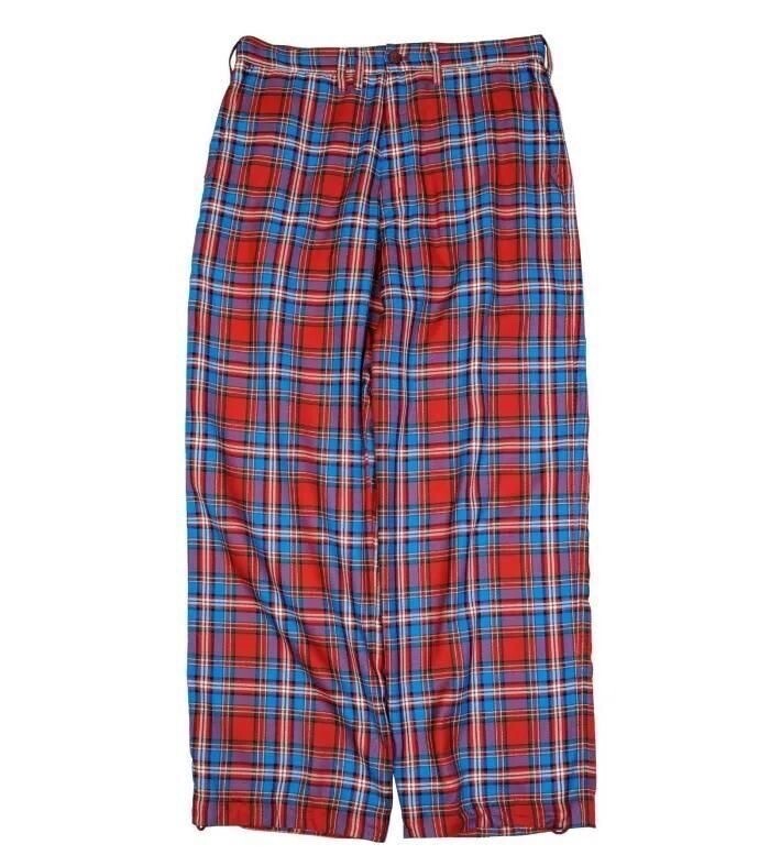 MILK BOY TEAM CHECK PANTS